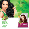 Neeta Hair Color Powder Natural Brown 15g with Herbs for Smooth Silky Hair