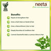 Neeta 100% Natural Henna Powder 250g Rich Brown for Hair, Hands & Feet