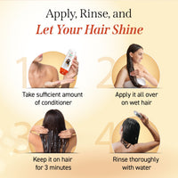 Nisha Conditioner for Women, Almond & Olive Active, Hair Conditioner for Dry and Frizzy Hair, Smooth & Silky Look, 180 ML Bottle