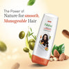 Nisha Conditioner for Women, Almond & Olive Active, Hair Conditioner for Dry and Frizzy Hair, Smooth & Silky Look, 180 ML Bottle