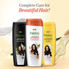 Nisha Almond and Olive Shampoo for Women & Men 340ml for Silky, Shiny and Smooth Hair, Prevents Damage & Split Ends, Deep Nourishment All Hair Types