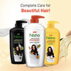 Nisha Almond and Olive Shampoo for Women & Men 650ml for Silky, Shiny and Smooth Hair, Prevents Damage & Split Ends, Deep Nourishment All Hair Types
