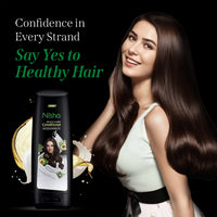 Nisha Conditioner for Women, Healthy & Shiny Formula with Avocado & Brahmi Oils, Conditioner for Dry and Frizzy Hair, 80 ML Bottle