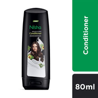 Nisha Conditioner for Women, Healthy & Shiny Formula with Avocado & Brahmi Oils, Conditioner for Dry and Frizzy Hair, 80 ML Bottle