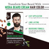 Nisha Beard Colour Original Black 40 g â€“ Ammonia-Free (1 Pack)