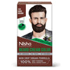 Nisha Beard Colour Dark Brown 40 g – Ammonia-Free (1 Pack)