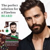 Nisha Beard Colour Dark Brown 40 g â€“ Ammonia-Free (1 Pack)