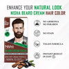Nisha Beard Colour Natural Brown 40 g – Ammonia-Free (1 Pack)