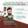 Nisha Beard Colour Natural Brown 40 g – Ammonia-Free (1 Pack)