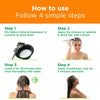 Nisha Creme Hair Color for Women & Men - Natural Black, 30g+30ml, Long-lasting, 100% Grey Coverage Permanent Hair Colour
