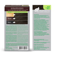 Nisha Creme Hair Color for Women & Men - Original Black, 30g+30ml, Long-lasting, 100% Grey Coverage Permanent Hair Colour