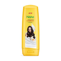 Nisha Conditioner for Women & Men - Strong & Smooth, 180ml Bottle, Enriched with Egg Protein, Boosts Strength & Shine