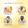 Nisha Egg Protein Shampoo for Women & Men 340ml For Strong, Smooth & Shiny Hair, Frizz Control, Deep Nourishment, All Hair Types