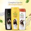 Nisha Egg Protein Shampoo for Women & Men 340ml For Strong, Smooth & Shiny Hair, Frizz Control, Deep Nourishment, All Hair Types