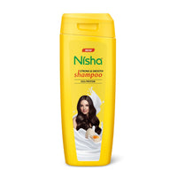 Nisha Egg Protein Shampoo for Women & Men 340ml For Strong, Smooth & Shiny Hair, Frizz Control, Deep Nourishment, All Hair Types