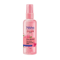 Nisha Hair Serum EverSilk Pink Hibiscus serum 100ml - Hair Serum for Dry Frizzy Hair, Serum for Hair Smoothing
