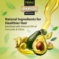 Nisha Fruit Care Hair & Beard Colour Gel 1000ml, Original Black, No Ammonia, 100% Grey Coverage, Long-Lasting, Vegan