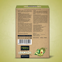 Nisha Fruit Care Hair & Beard Colour Gel 1000ml, Original Black, No Ammonia, 100% Grey Coverage, Long-Lasting, Vegan