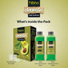 Nisha Fruit Care Hair & Beard Colour Gel 1000ml, Original Black, No Ammonia, 100% Grey Coverage, Long-Lasting, Vegan
