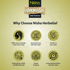 Nisha Fruit Care Hair & Beard Colour Gel 1000ml, Original Black, No Ammonia, 100% Grey Coverage, Long-Lasting, Vegan