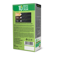 Nisha Hair Colour for Women & Men - 1.0 Natural Black Permanent Hair Colour Quick Color 10-Minute 60g Pouch Ammonia-Free