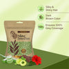 Nisha Hair Colour for Women Dark Brown 100% Henna-Based Powder Long-Lasting Herbal Formula Ammonia-Free 45g Zipper Pouch