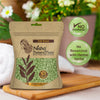 Nisha Hair Colour for Women Dark Brown 100% Henna-Based Powder Long-Lasting Herbal Formula Ammonia-Free 45g Zipper Pouch