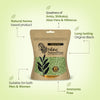 Nisha Hair Colour for Women Natural Black 100% Henna-Based Powder Long-Lasting Herbal Formula Ammonia-Free 45g Zipper Pouch