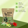 Nisha Hair Colour for Women Natural Black 100% Henna-Based Powder Long-Lasting Herbal Formula Ammonia-Free 45g Zipper Pouch