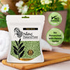 Nisha Hair Colour for Women Original Black 100% Henna-Based Powder Long-Lasting Herbal Formula Ammonia-Free 45g Zipper Pouch