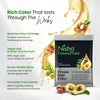 Nisha Naturemate Cream Hair Colour Natural Black 30 ml (1 Pack)