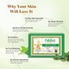 Nisha Neem & Tulsi Body Cleansing Soap Bar 125g â€“ Paraben Free, Vegan, Gentle Cleanse for Soft & Supple Skin, Suitable for All Skin Types, Men & Women