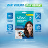 Nisha Quick Color Shampoo Hair Colour Dark Brown 20 ml x 8 Sachets