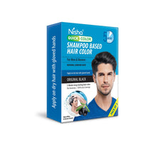 Nisha Quick Color Shampoo Hair Colour Original Black 60 ml