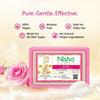 Nisha Rose Body Cleansing Soap Bar 125g â€“ Paraben Free, Vegan, Gentle Cleanse for Soft & Supple Skin, Suitable for All Skin Types, Men & Women