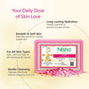 Nisha Rose Body Cleansing Soap Bar 125g â€“ Paraben Free, Vegan, Gentle Cleanse for Soft & Supple Skin, Suitable for All Skin Types, Men & Women