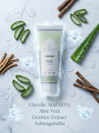 OLAMOR Men's and Women's Pristine 10% Glycolic Acid Face Wash