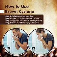 Olamor Brown Cyclone Men True Toughness Coffee Face Wash 100ML