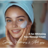 OLAMOR D-Tan Brightening Face Massage Cream 200GM Pack of 2