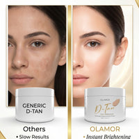 OLAMOR D- Tan Instant Whitening Treatment - 500gm