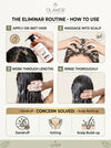 Olamor Eliminar Anti-Dandruff Shampoo for Dry Hair 300ml