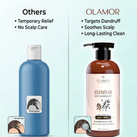 Olamor Eliminar Anti-Dandruff Shampoo for Dry Hair 300ml