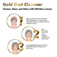 Olamor Gold Dust Face Cleanser 500GM