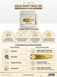 OLAMOR GOLD DUST FACE GEL