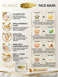 Olamor Gold Dust Face Mask 500GM