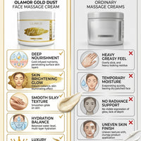 Olamor Gold Dust Face Massage Cream 500GM