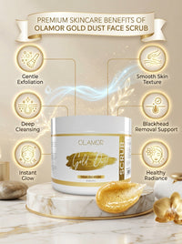 Olamor Gold Dust Face Scrub 500GM