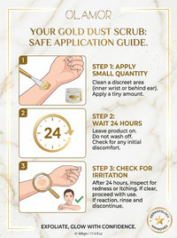 Olamor Gold Dust Face Scrub 500GM