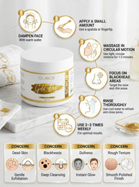 Olamor Gold Dust Face Scrub 500GM