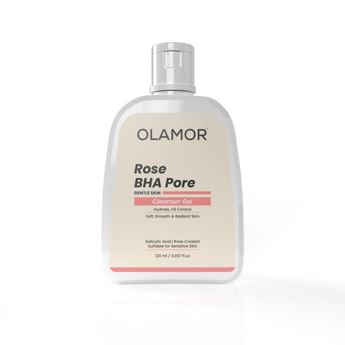 OLAMOR Rose BHA Pore Cleanser Gel - 120gm